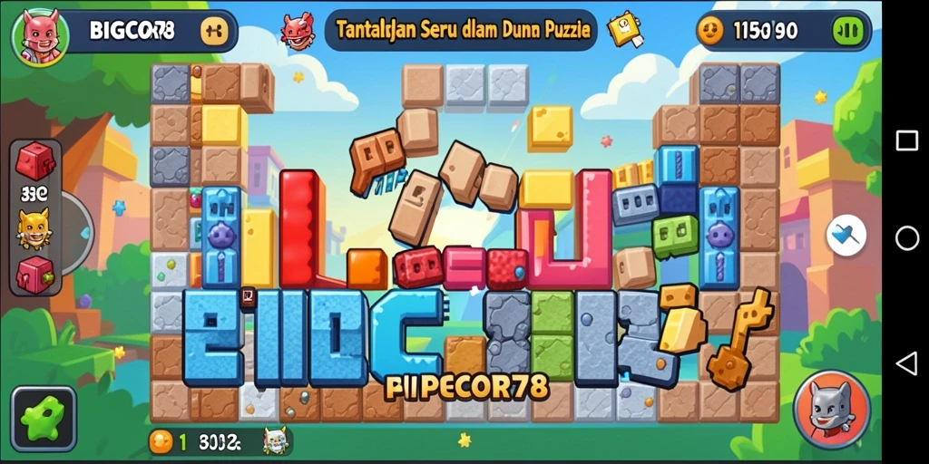 Gameplay menarik dari BIGCOR78 dengan puzzle yang menantang.