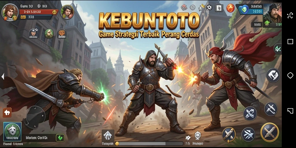 Tampilan gameplay KEBUNTOTO yang menegangkan dan penuh strategi.