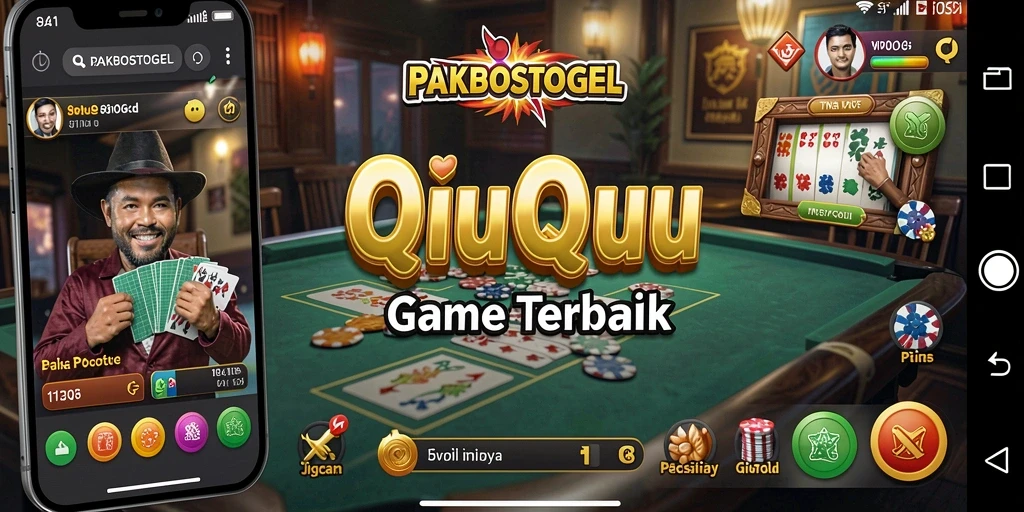 Tampilan gameplay QiuQiu di PAKBOSTOGEL yang seru dan interaktif.