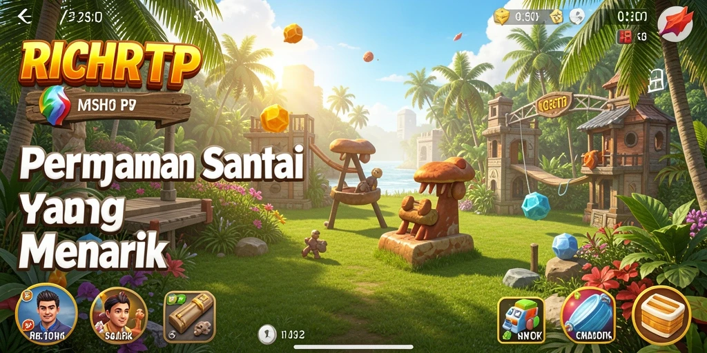 Tampilan gameplay RICHRTP yang mengasyikkan saat bermain.