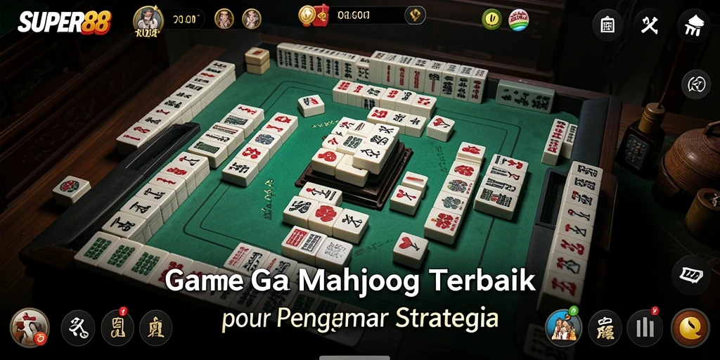 Gameplay seru dan menantang dari SUPER88 Mahjong.